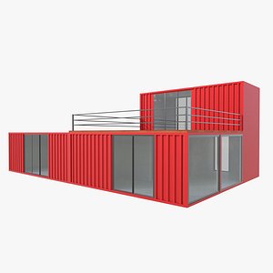 3D model House Of Containers
