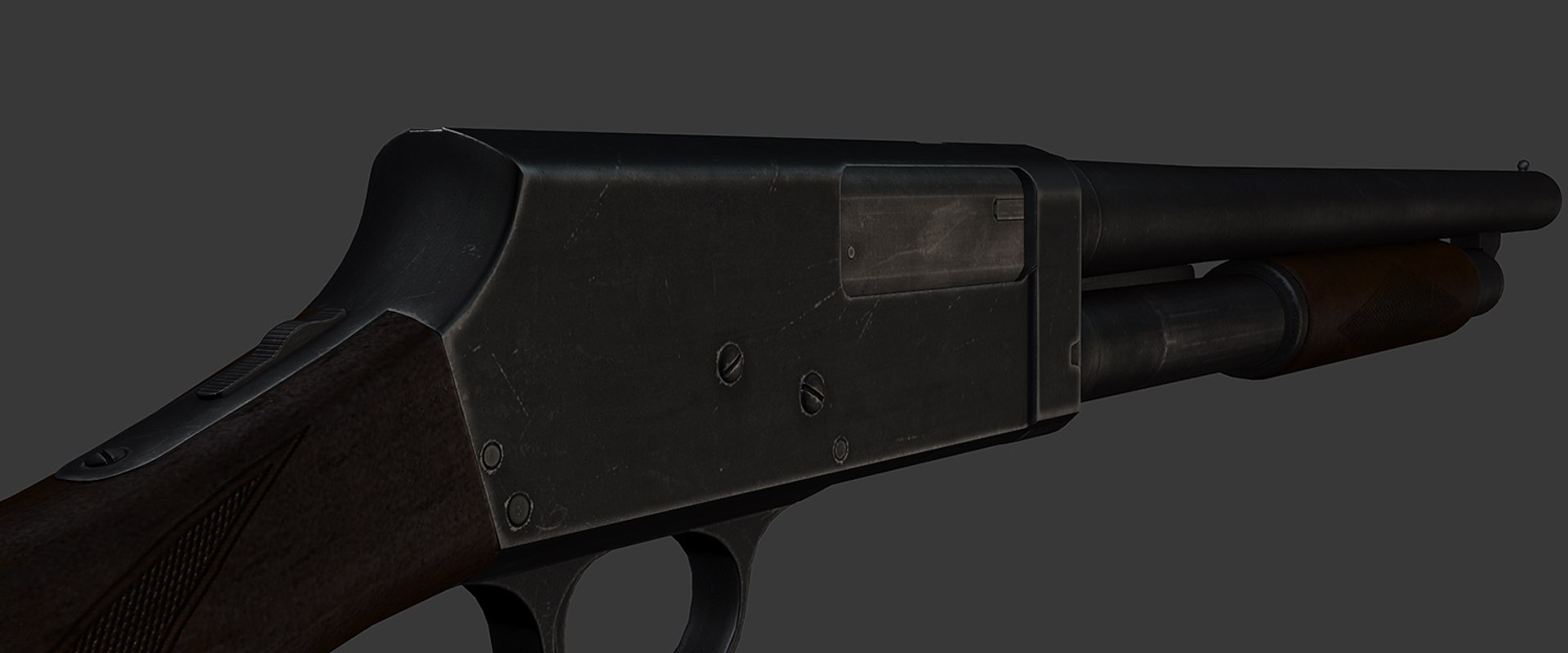 Max Stevens Pump Action Shotgun