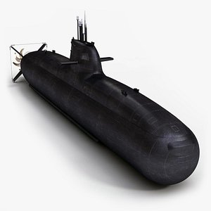 submarine salvatore todaro classe 3d model