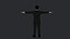 Personagem 3D hiper-realista de corpo inteiro totalmente equipado de David Beckham