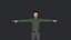 Personagem 3D hiper-realista de corpo inteiro totalmente equipado de David Beckham