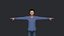 Personagem 3D hiper-realista de corpo inteiro totalmente equipado de David Beckham