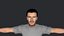 Personagem 3D hiper-realista de corpo inteiro totalmente equipado de David Beckham
