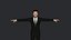 Personagem 3D hiper-realista de corpo inteiro totalmente equipado de David Beckham