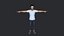 Personagem 3D hiper-realista de corpo inteiro totalmente equipado de David Beckham