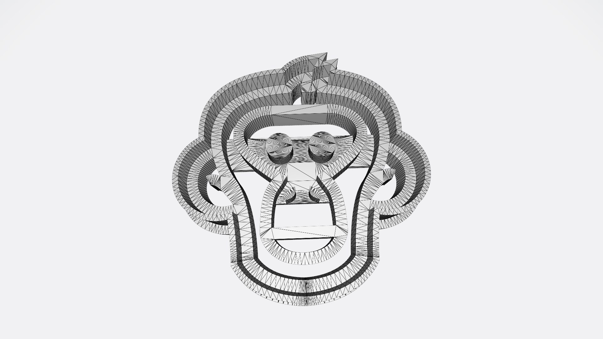 MONKEY COOKIE CUTTER 3D Model - TurboSquid 2224344