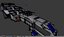 Sci-Fi Battle Cruiser 3D Model