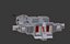 Sci-Fi Battle Cruiser 3D Model