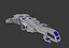Sci-Fi Battle Cruiser 3D Model