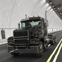 2025 Straight Truck Black Simplified