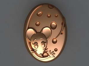 3D mouse mold hand