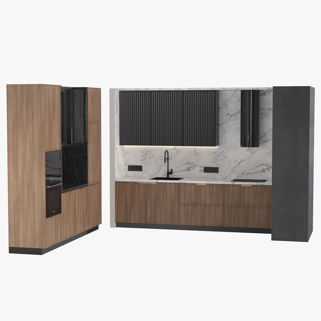 Kitchen 7 Model - TurboSquid 2143384