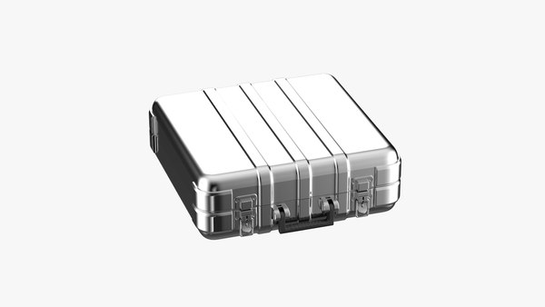 Briefcase secret agent case 3D model - TurboSquid 1642913
