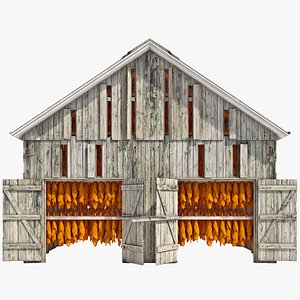 3d tobacco barn