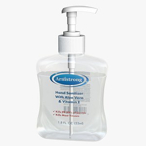 hand sanitizer 3D