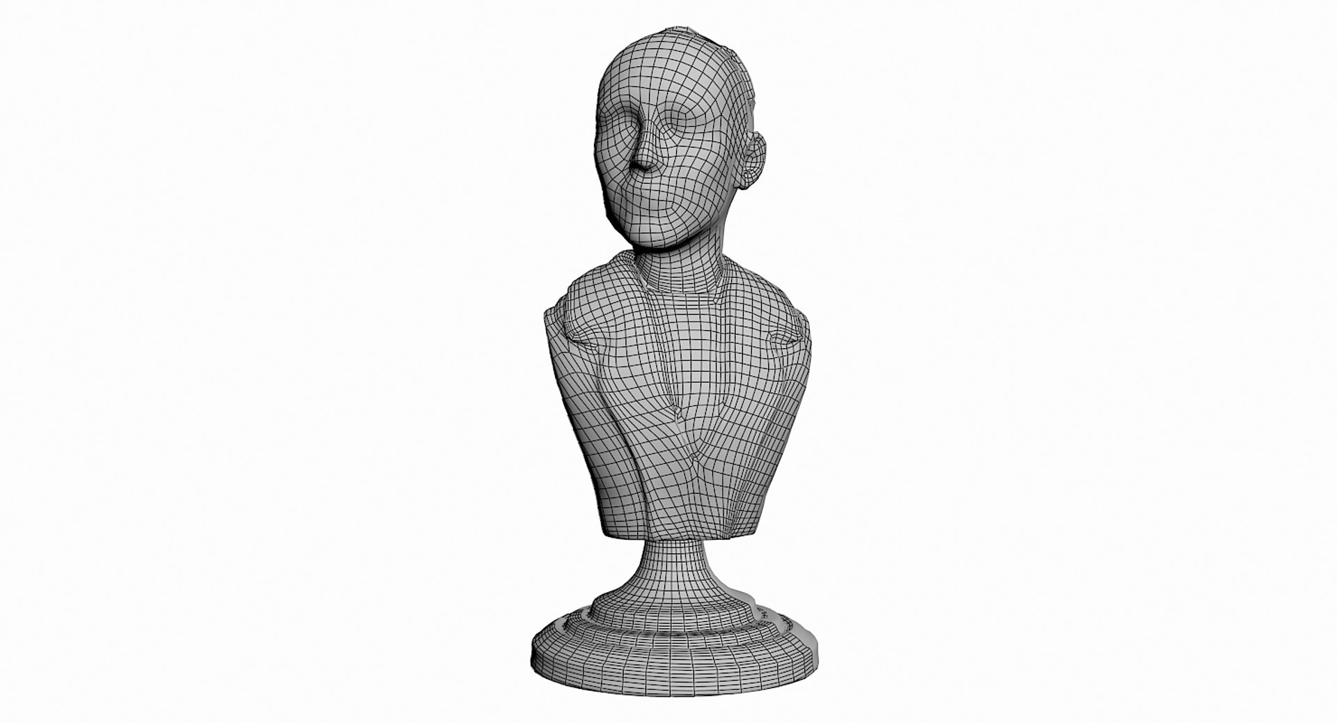 Robot Bust 3d Model - Turbosquid 1400168