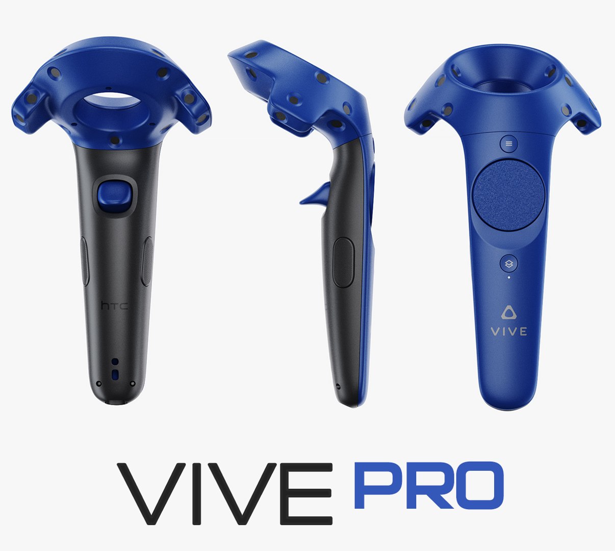 3D Htc Vive Controller Blue - TurboSquid 1260335