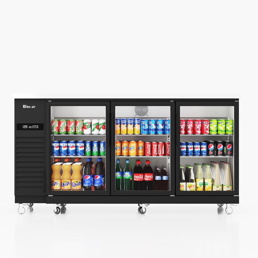 3D Soft drink Display LB18 - TurboSquid 2062685