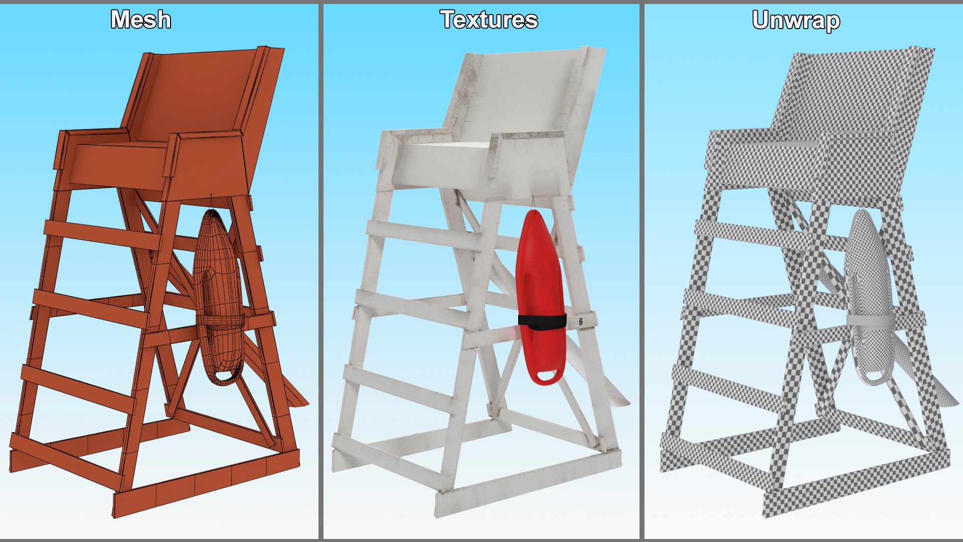 Beach Lifeguard Chair 3D model https://p.turbosquid.com/ts-thumb/FC/Vvpls0/26/beachlifeguardchairmb3dmodel017/jpg/1696660476/1920x1080/fit_q87/54c84675b71d90139d7692ce4318d0af8ea92501/beachlifeguardchairmb3dmodel017.jpg