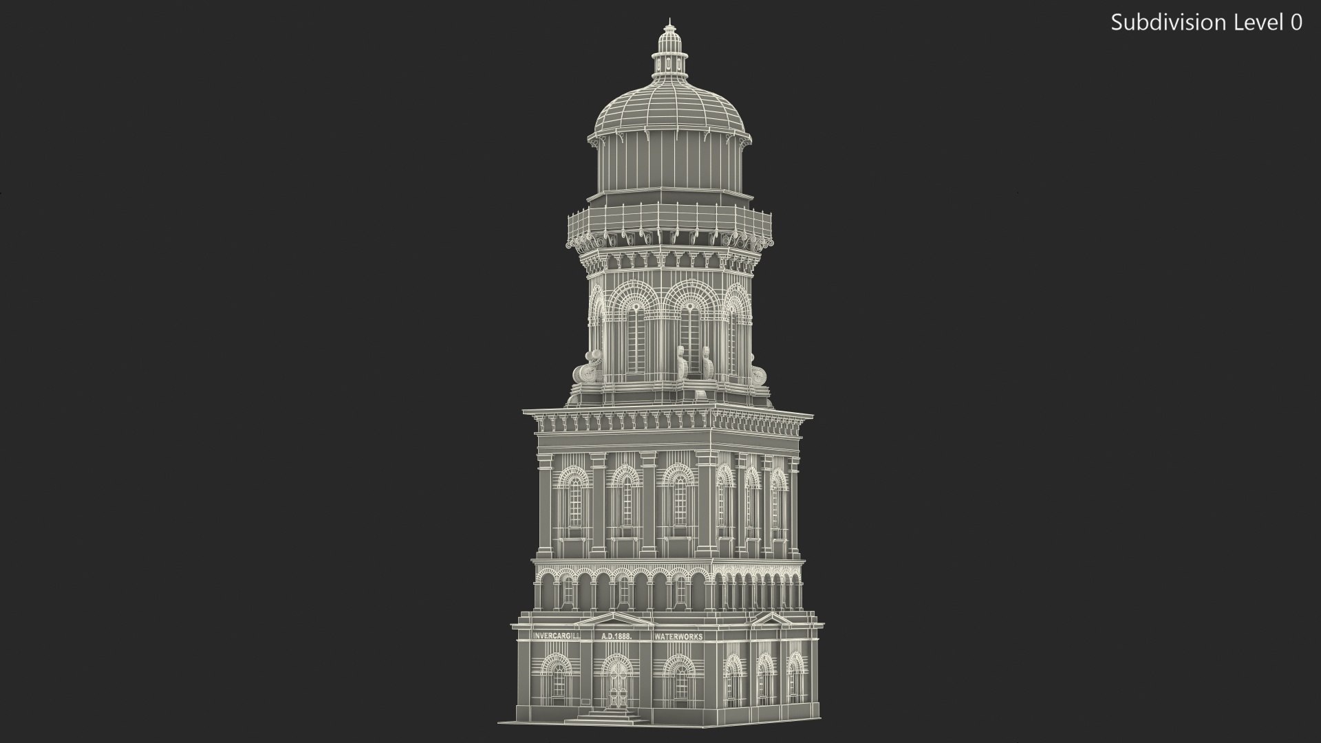 invercargill water tower 3D model https://p.turbosquid.com/ts-thumb/FC/e6v0R1/SRns2UE5/invercargillwatertowermb3dmodel021/jpg/1598055120/1920x1080/fit_q87/2939eb808ed06eb27c6bb334f0fefca5debca728/invercargillwatertowermb3dmodel021.jpg