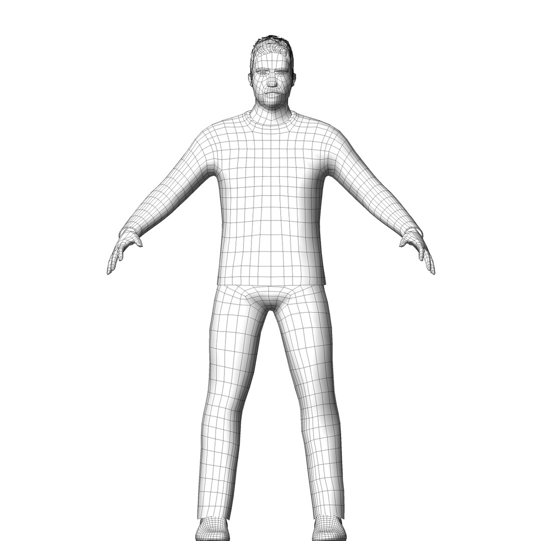 3D Adult Black Man - TurboSquid 1613379