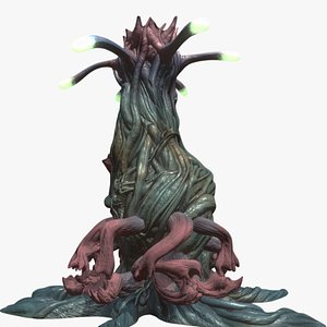 3D model structure alien