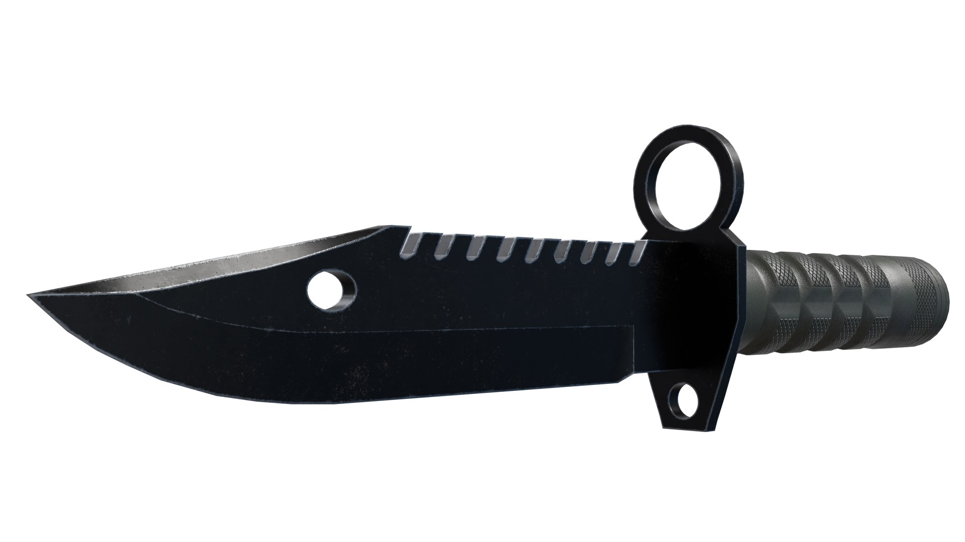 M9 Bayonet - Low Poly Game Ready 3D model https://p.turbosquid.com/ts-thumb/FC/lDtYIV/TP/m9bayonetlp_03/png/1744300206/1920x1080/fit_q87/5938a5db9d44432b200e5b8f45956418ea0eeb53/m9bayonetlp_03.jpg