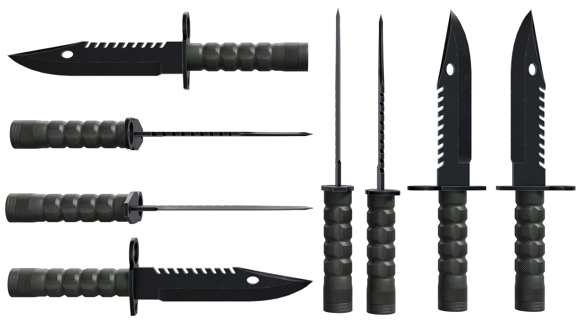 M9 Bayonet - Low Poly Game Ready 3D model https://p.turbosquid.com/ts-thumb/FC/lDtYIV/aC/m9bayonetlp_08/png/1744300216/1920x1080/fit_q87/d466ae8a8835bf6ea53a2ae262bab2bd9b28b908/m9bayonetlp_08.jpg