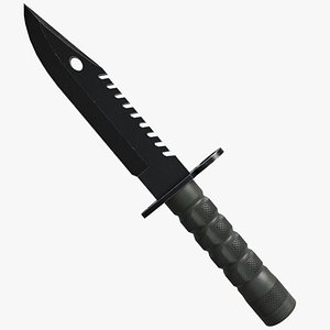 M9 Bayonet - Low Poly Game Ready