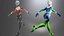 Low Poly Game Ready SCI Fi GIRL