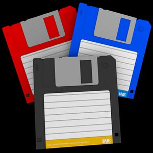 3 5in floppy disk 3d model