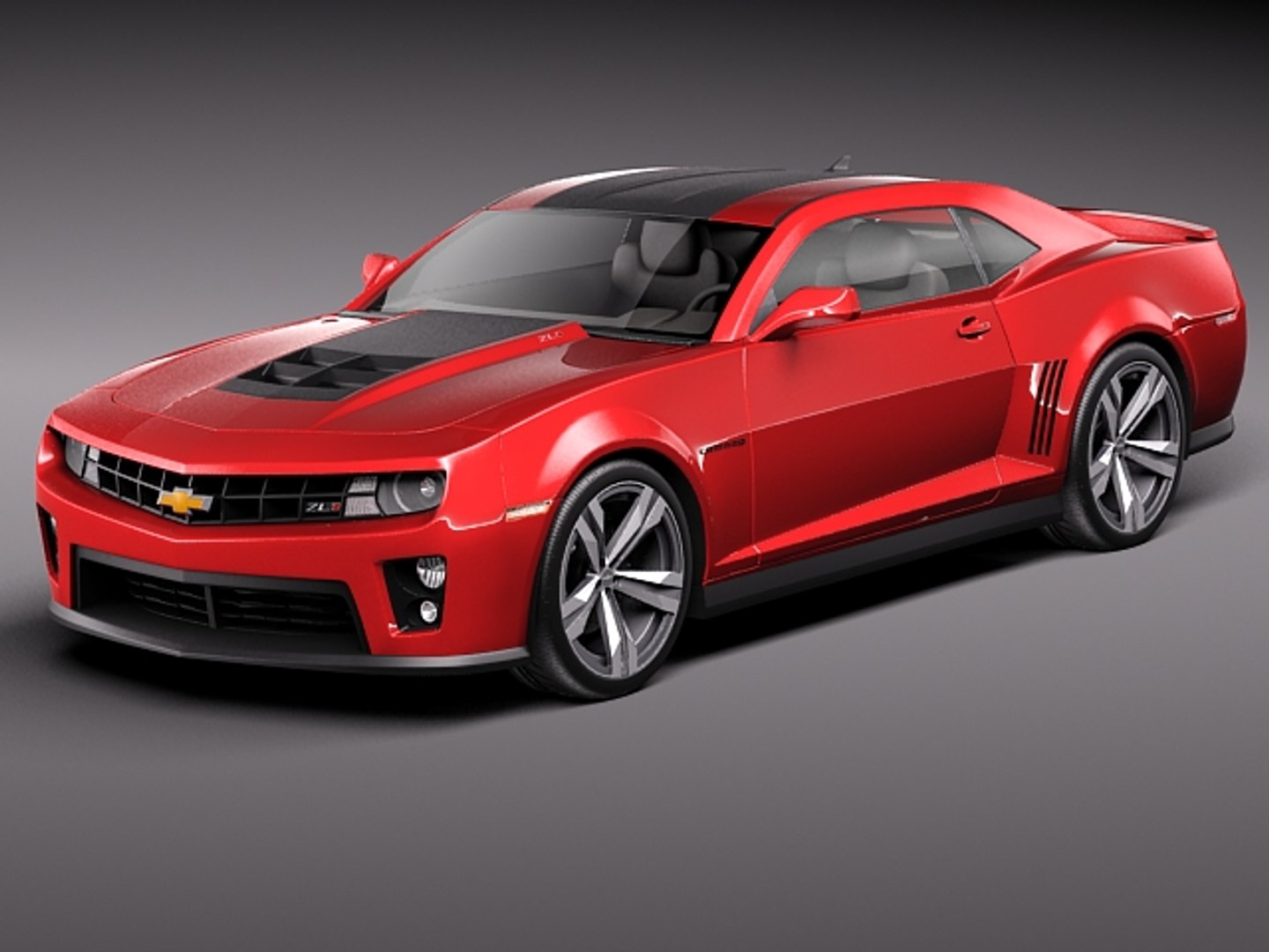 3d Model Chevrolet Camaro Zl1 2012, image size:1440x1080