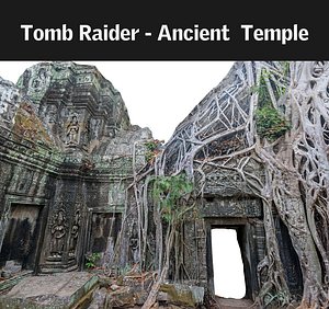 3d max ancient tree temple 16