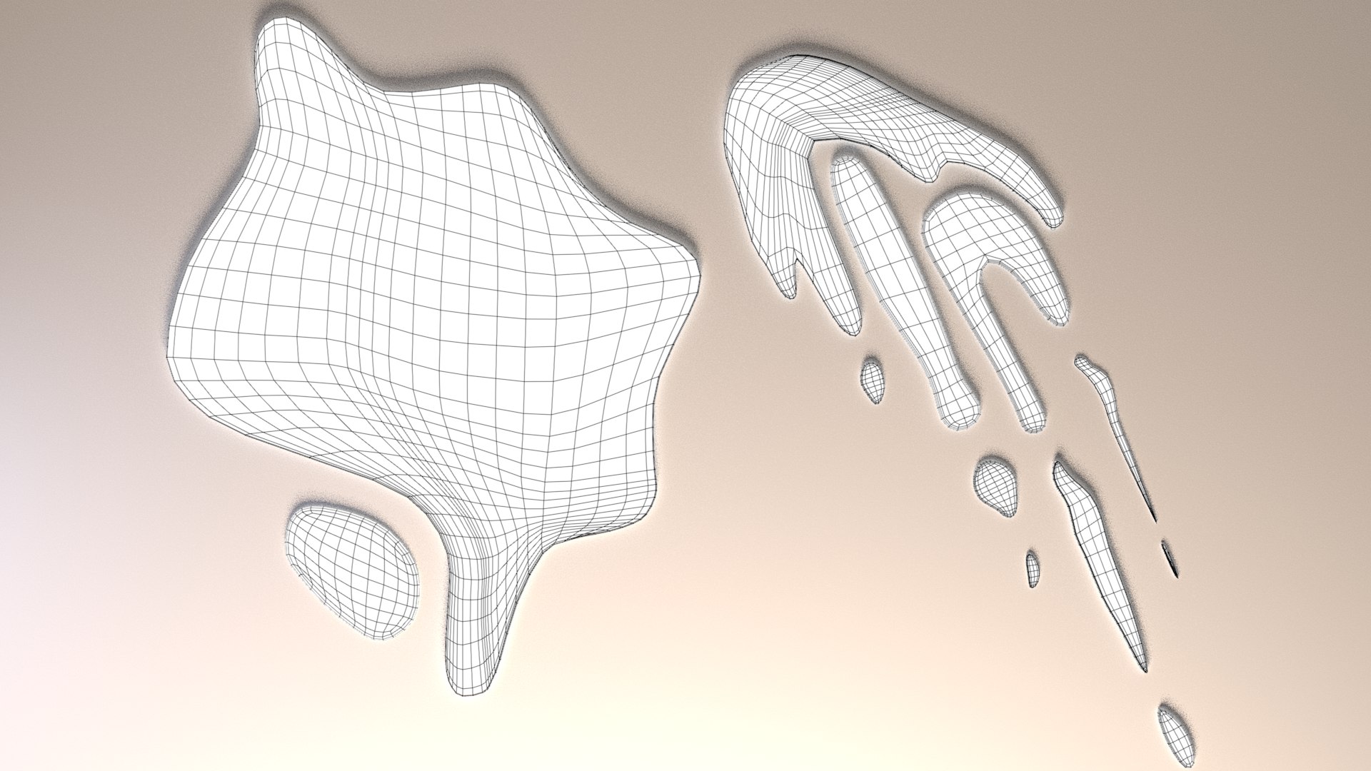 Free 3D Cartoon Splats - TurboSquid 1576840