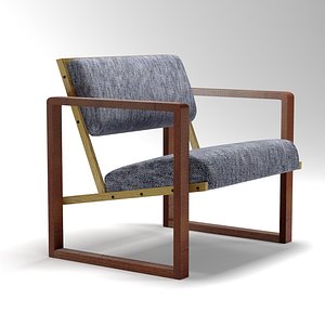 3D club chair josef albers