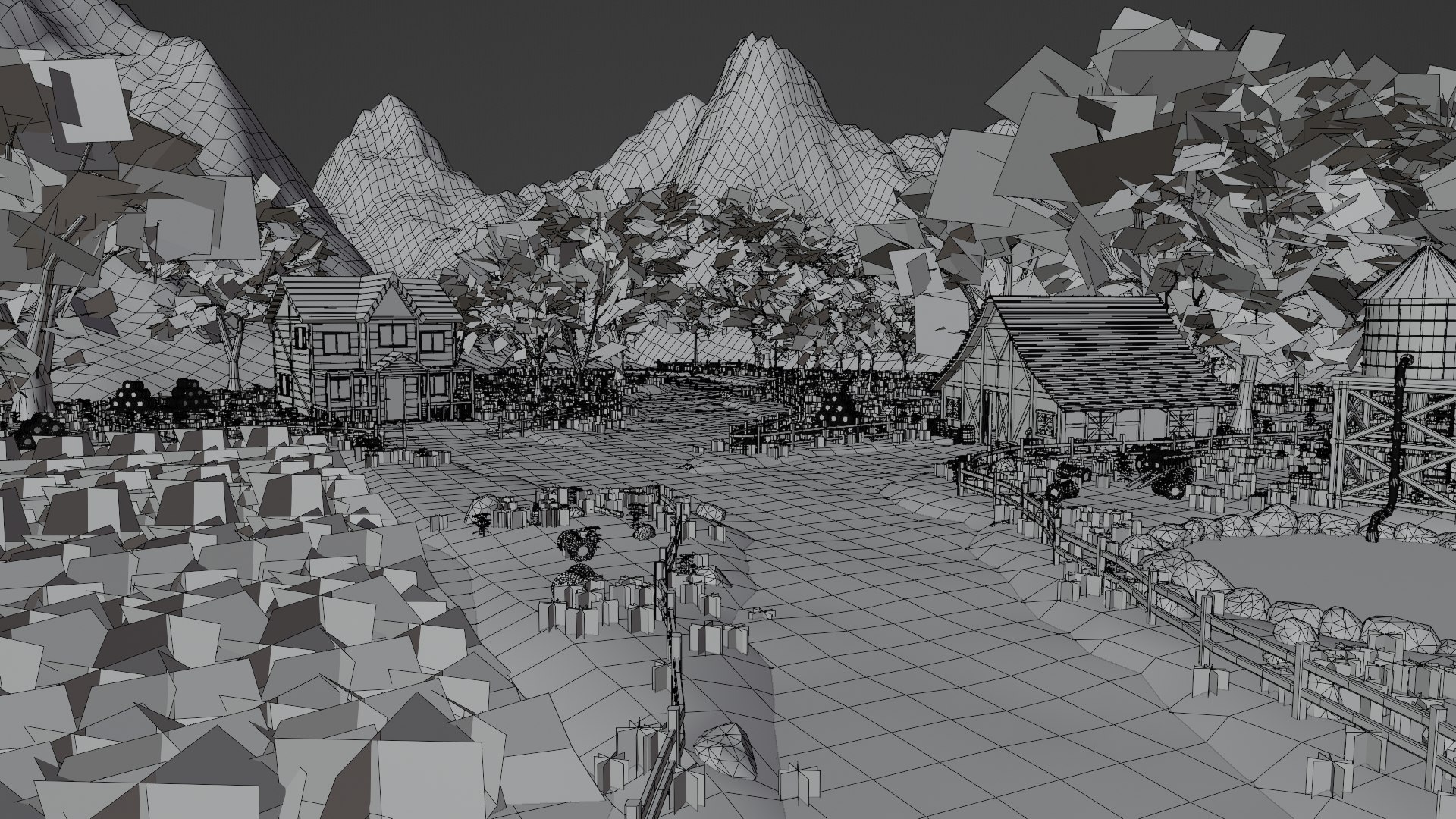 3D Model Farm Field - TurboSquid 2155568