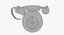 antique rotary dial phone model