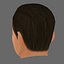 Cabeza de Ray Stevenson: cabeza de baja poli para juego