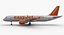 airbus a320 easyjet animation 3d model