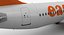 airbus a320 easyjet animation 3d model