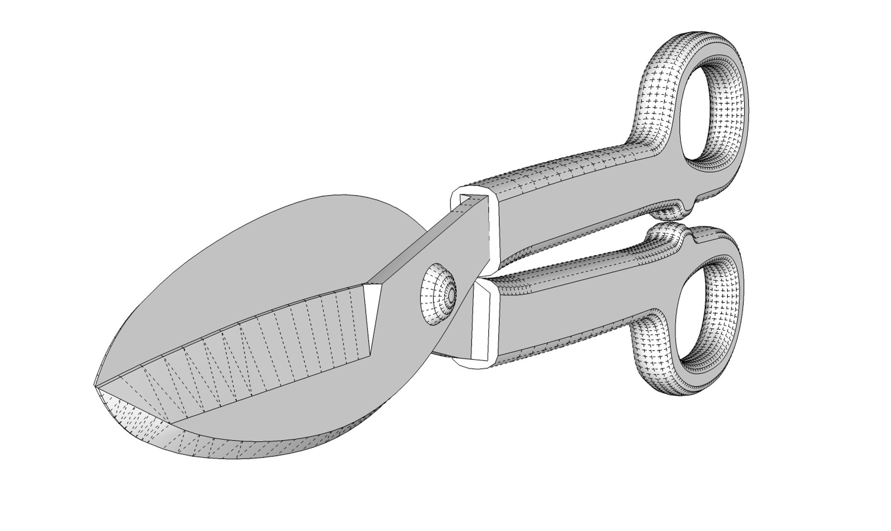 Tin Snips 3D Model - TurboSquid 1365748