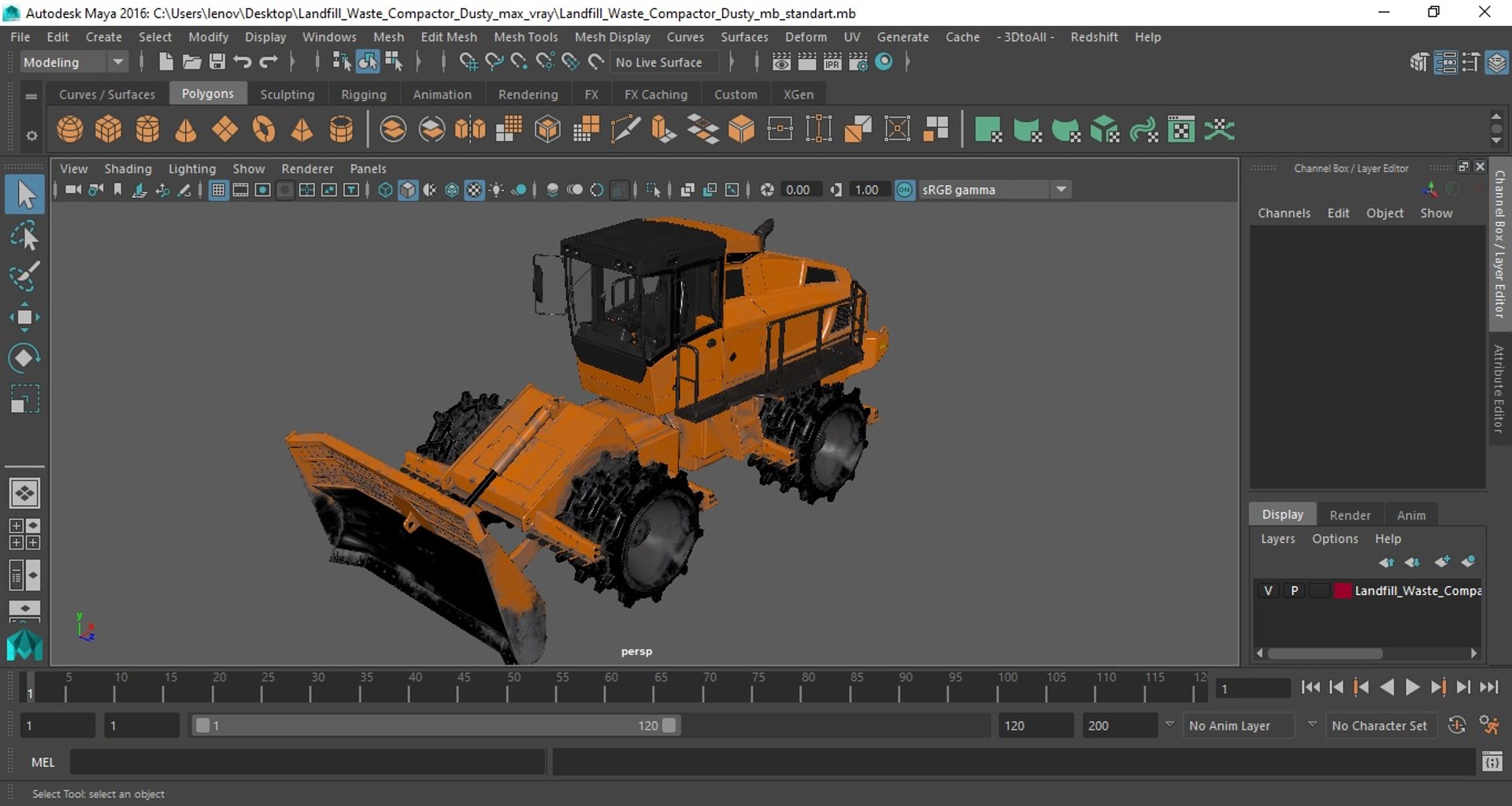 Landfill Waste Compactor Dusty 3D model https://p.turbosquid.com/ts-thumb/FD/7OjXxu/vu/landfillwastecompactordustyvray3dmodel033/jpg/1630368332/1920x1080/fit_q87/5d4168e86b55f3a6f60540aa71c0f86bd901a2de/landfillwastecompactordustyvray3dmodel033.jpg