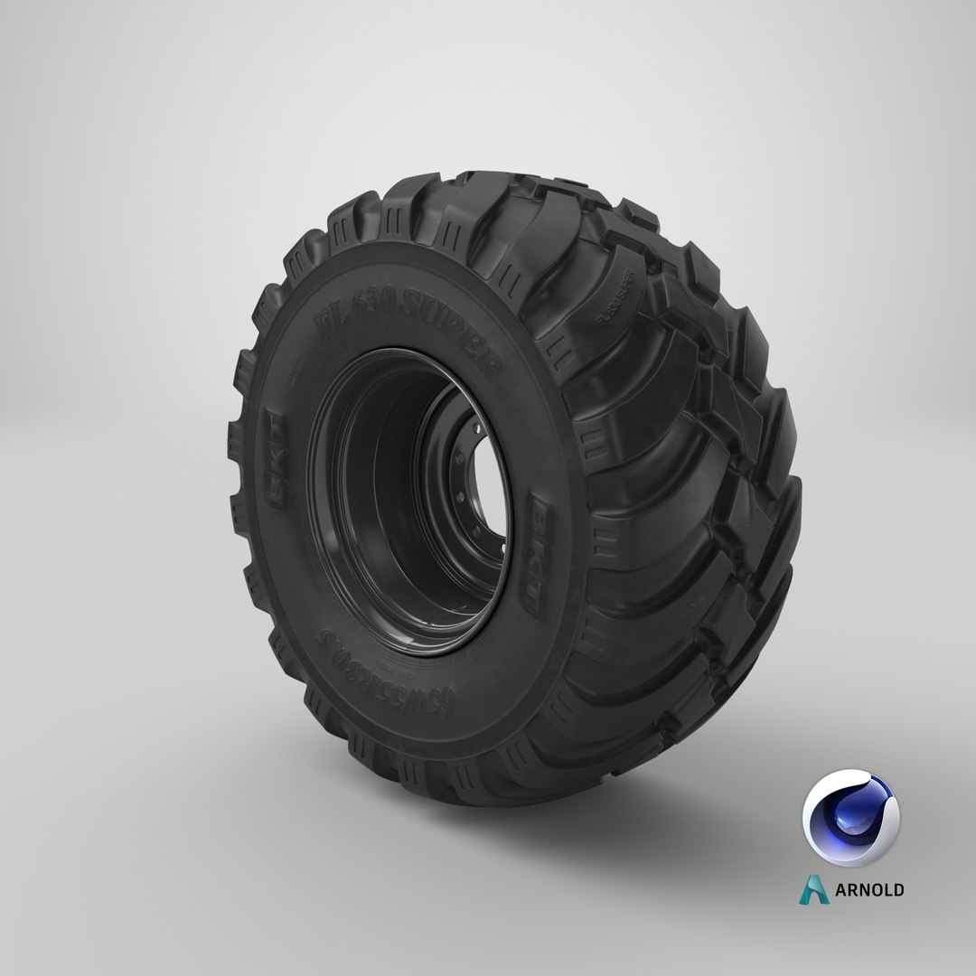 3D bkt fl630 tire model https://p.turbosquid.com/ts-thumb/FD/88JeH7/NpnritAJ/stemcell_cinema_4d_arnold_render/png/1586786285/1920x1080/fit_q87/22003f6b01e88c08617fd72e59b0d251560593a0/stemcell_cinema_4d_arnold_render.jpg