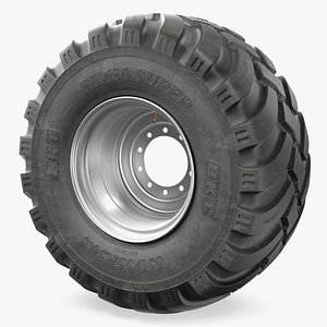 3D bkt fl630 tire model