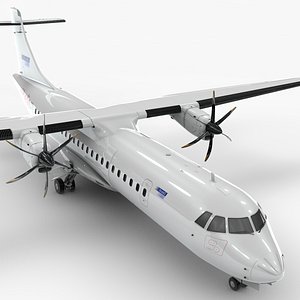3D ATR 72 AIR BERLIN L1671 model