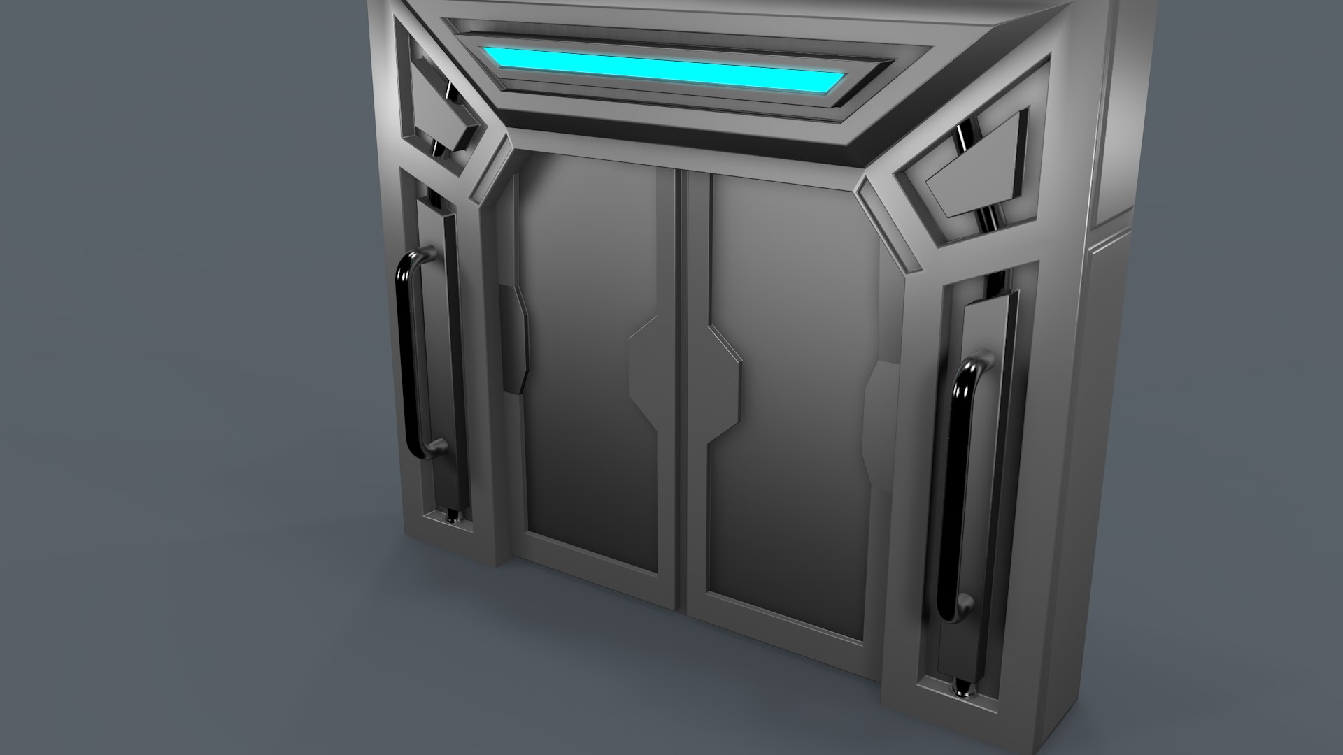 Sci Fi Door 3D - TurboSquid 1799923