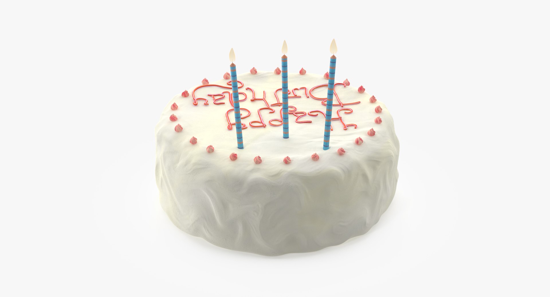Cake 01 3d Model