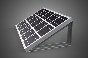 ANGLED STAND PV SOLAR PANEL MODULE CELL PHOTOVOLTAIC RENEWABLE