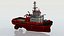 3D Fire Tug Boat