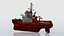3D Fire Tug Boat